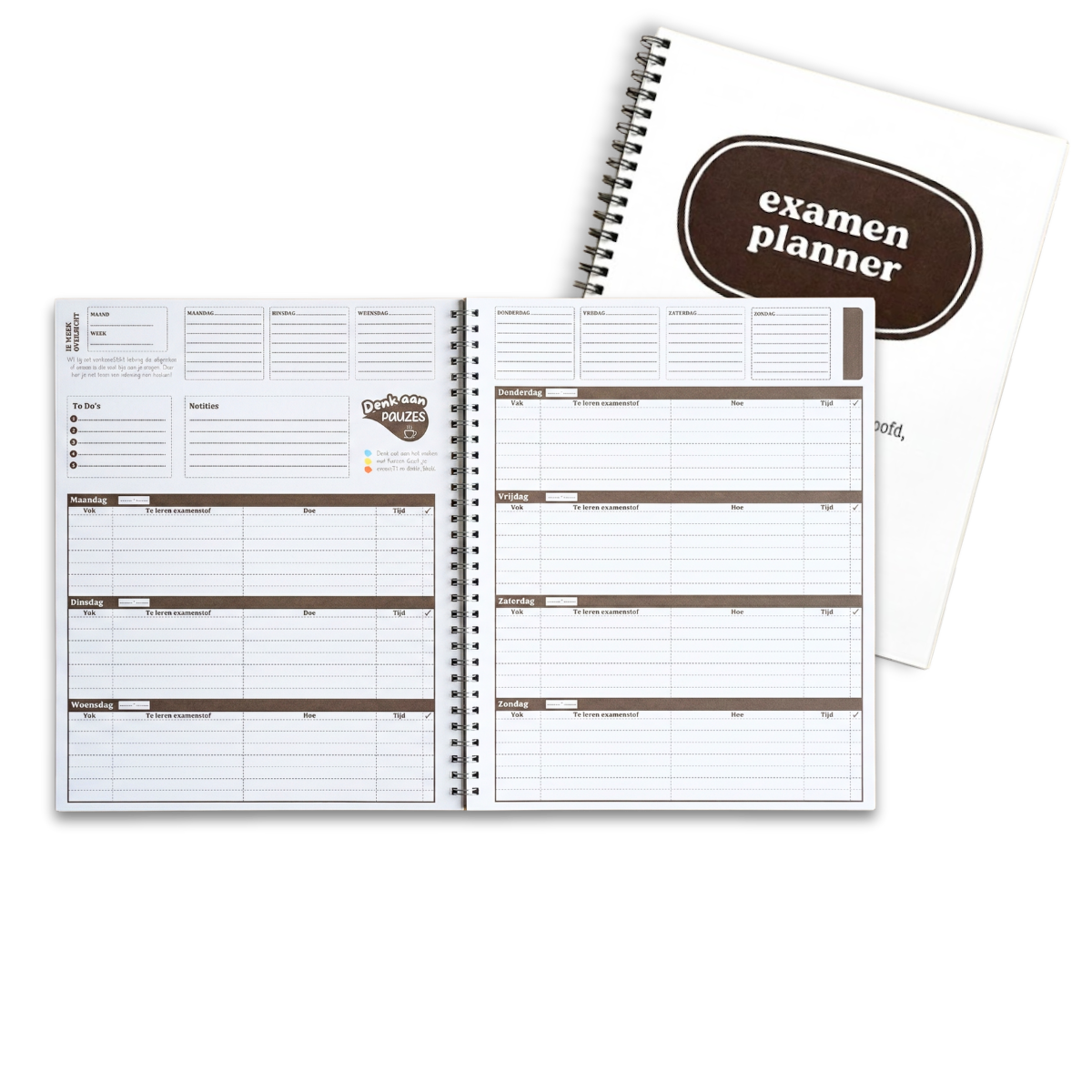 Examenplanner studieplanner plannerbuddy