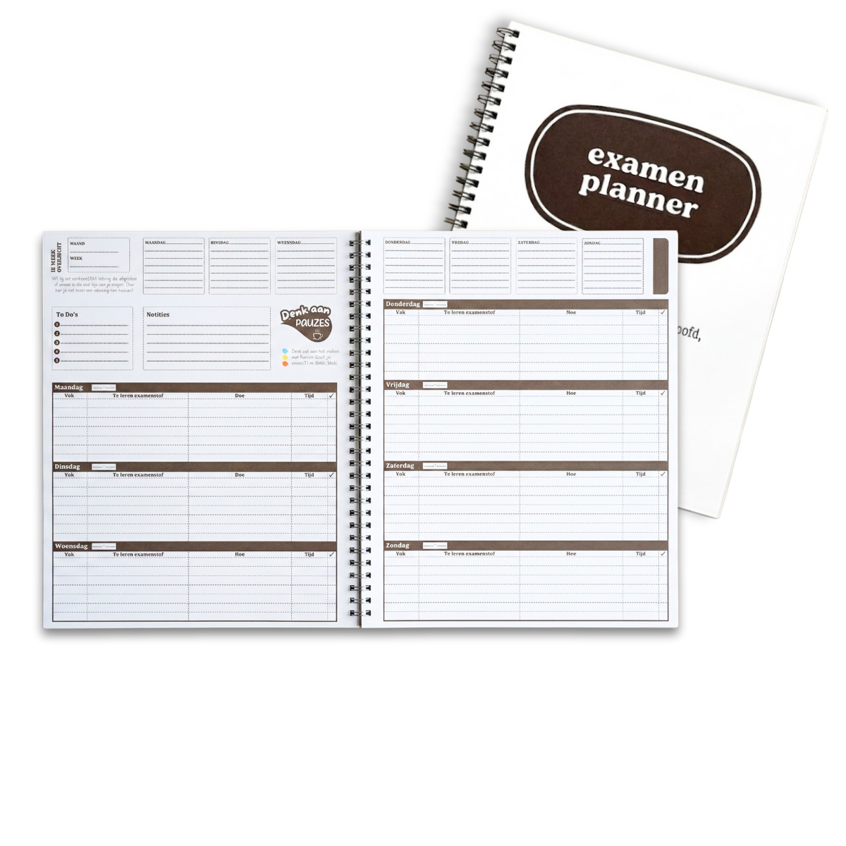 Examenplanner homepage Examenplanner studieplanner plannerbuddy